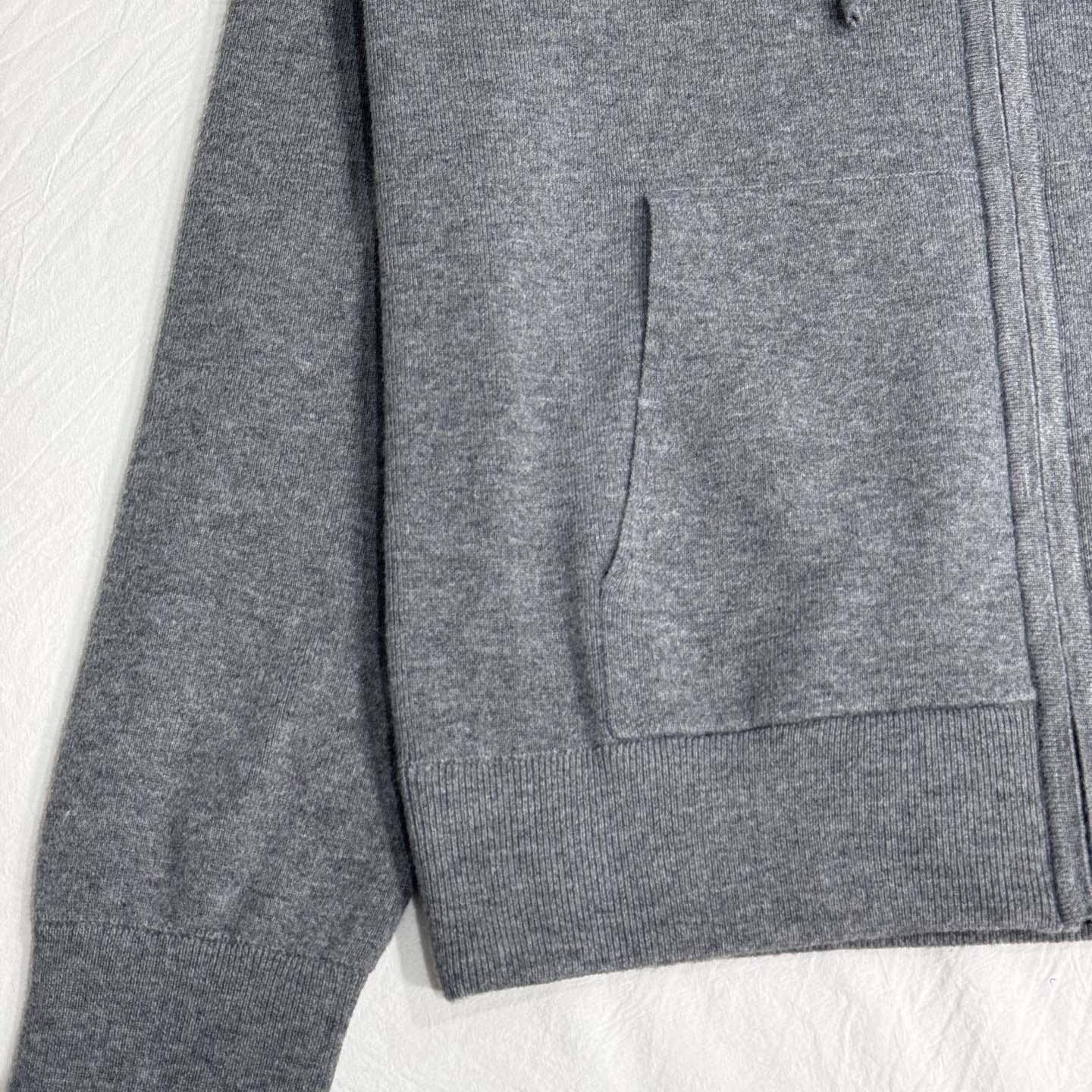 Burberry Cashmere Blend Zip Hoodie - DopestKickz