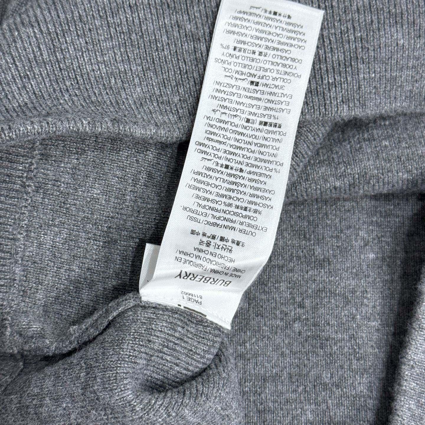 Burberry Cashmere Blend Zip Hoodie - DopestKickz