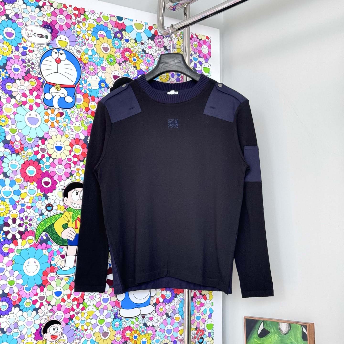 Loewe Long Sleeve Top In Cotton Blend - DopestKickz