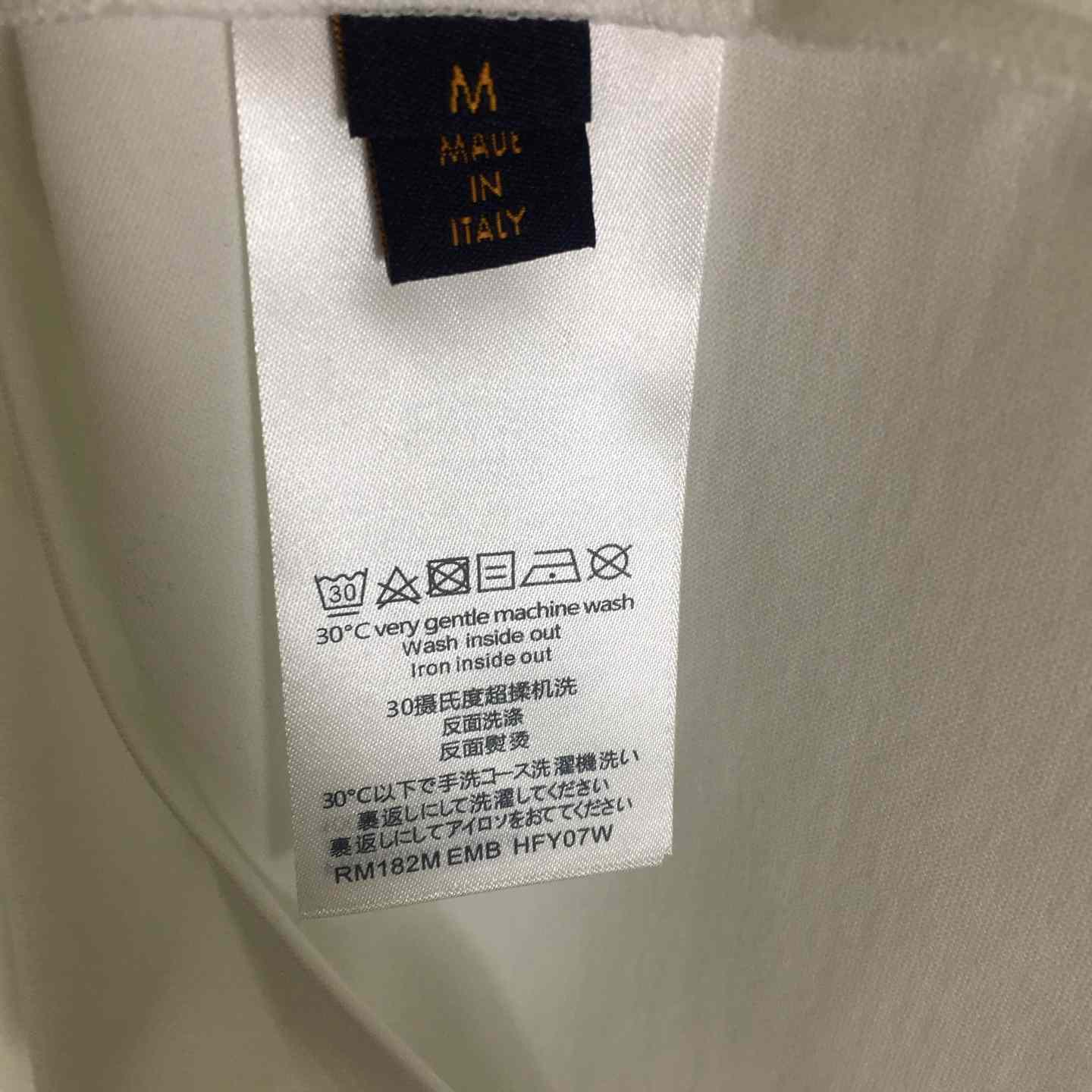 Louis Vuitton Embroidered T-Shirt - DopestKickz