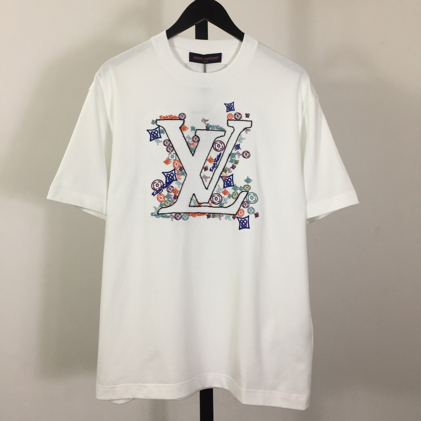 Louis Vuitton Embroidered T-Shirt - DopestKickz