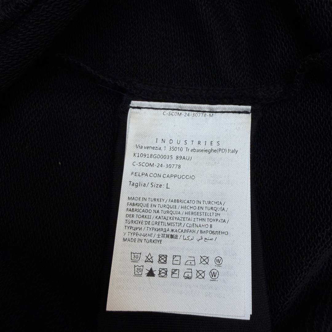 Moncler Logo Patch Cotton Hoodie - DopestKickz