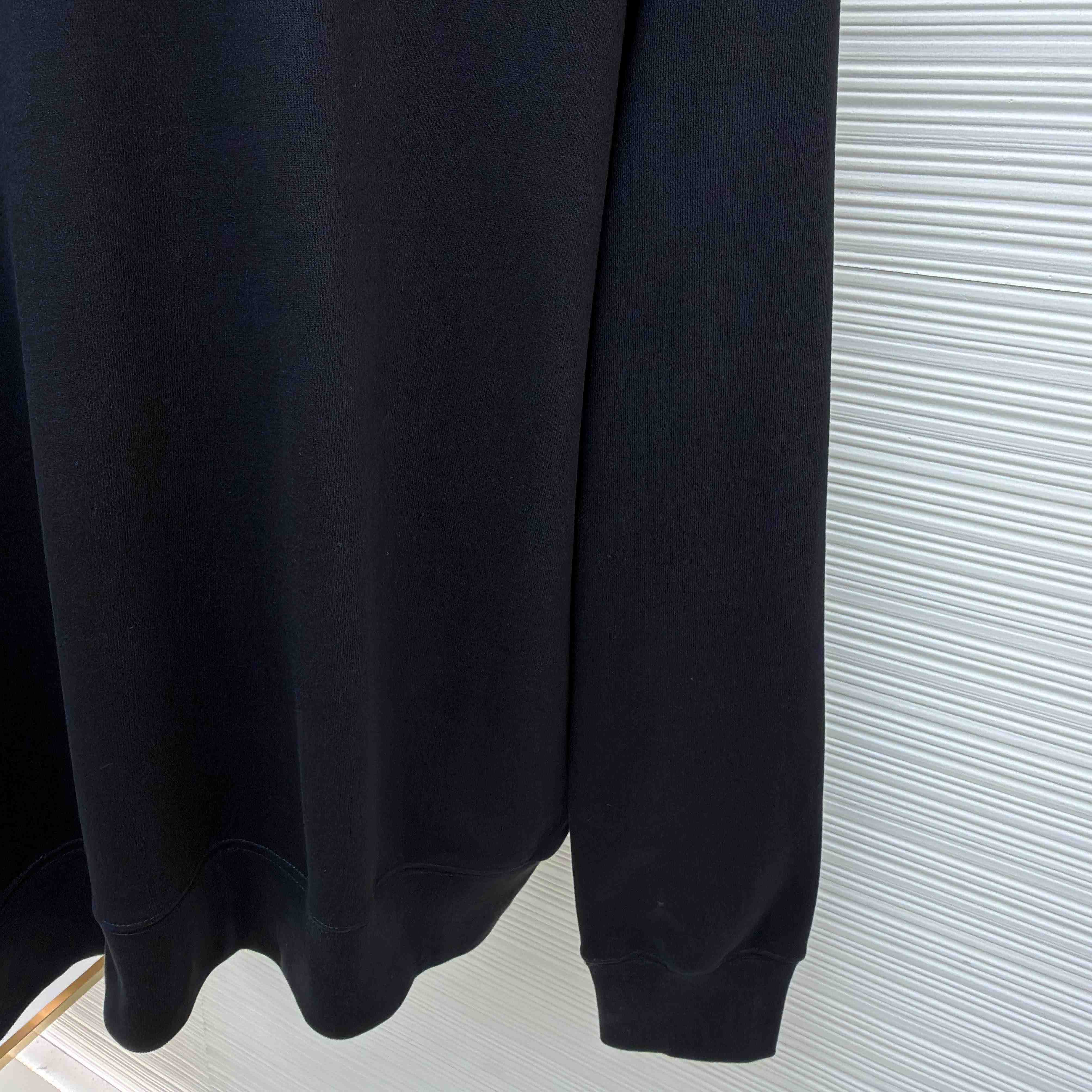 Moncler Logo Patch Cotton Hoodie - DopestKickz