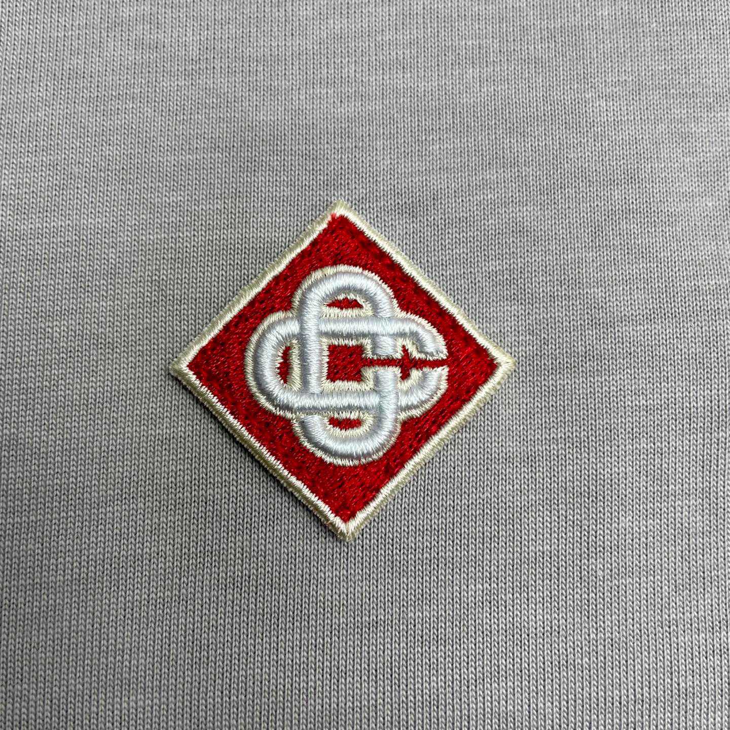 Casablanca Grey Diamond Logo Short Sleeve T‑Shirt C1111 - DopestKickz