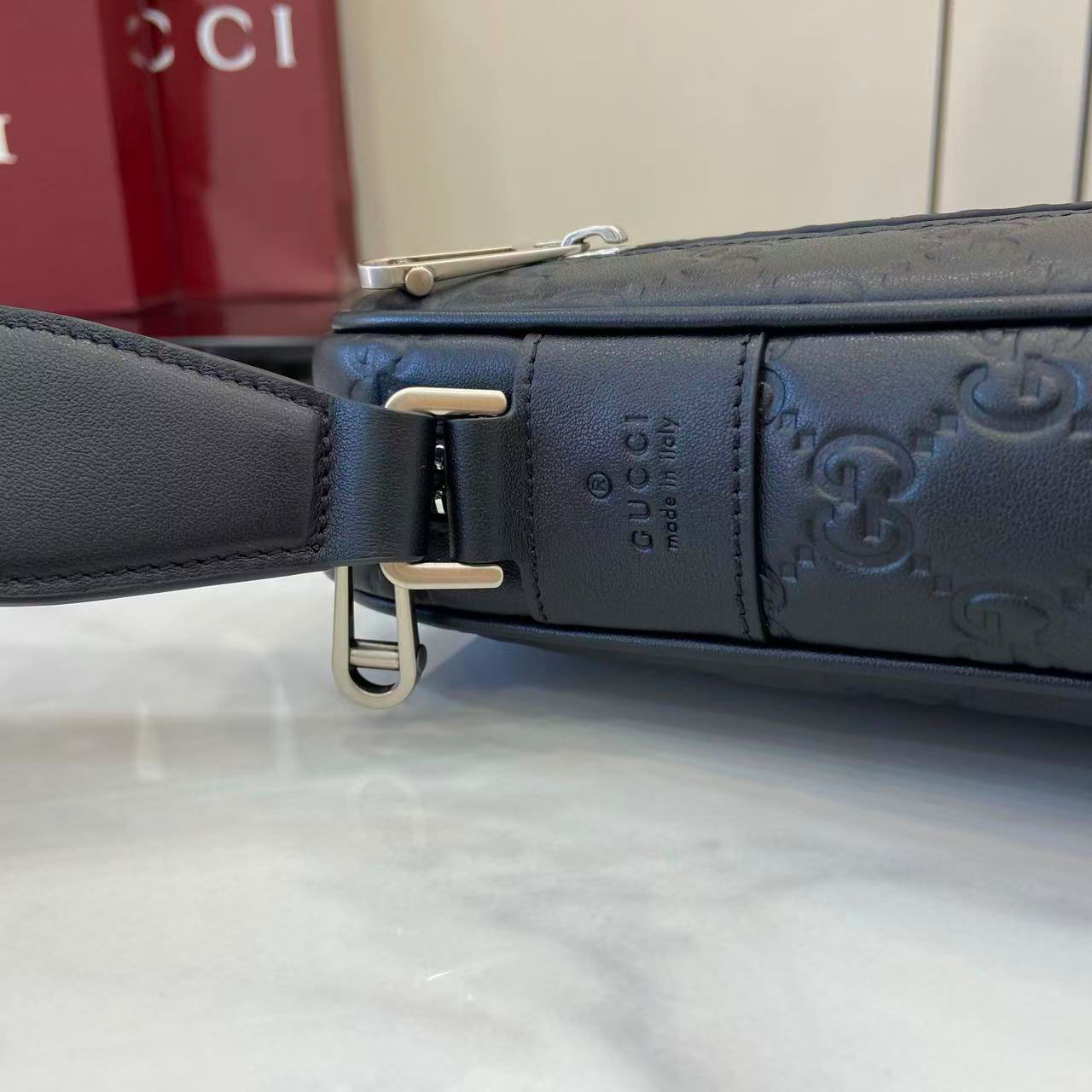 Gucci GG Emblem Small Crossbody Bag 850238 - DopestKickz