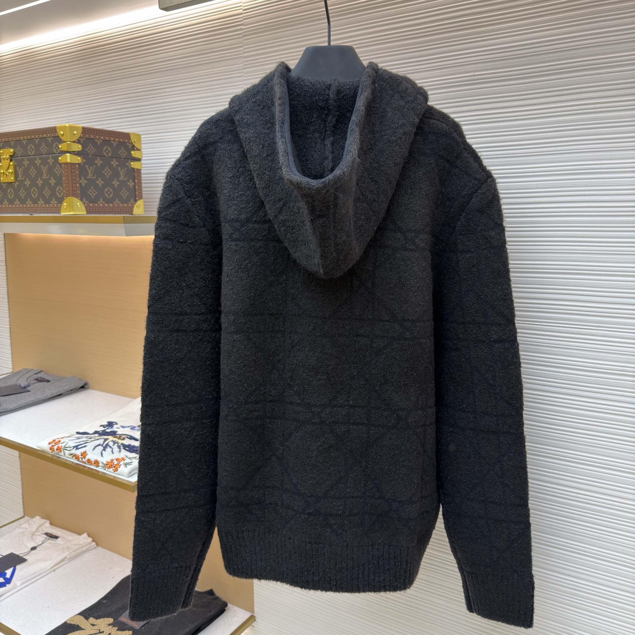 Dior Cannage Hooded Sweatshirt  - DopestKickz