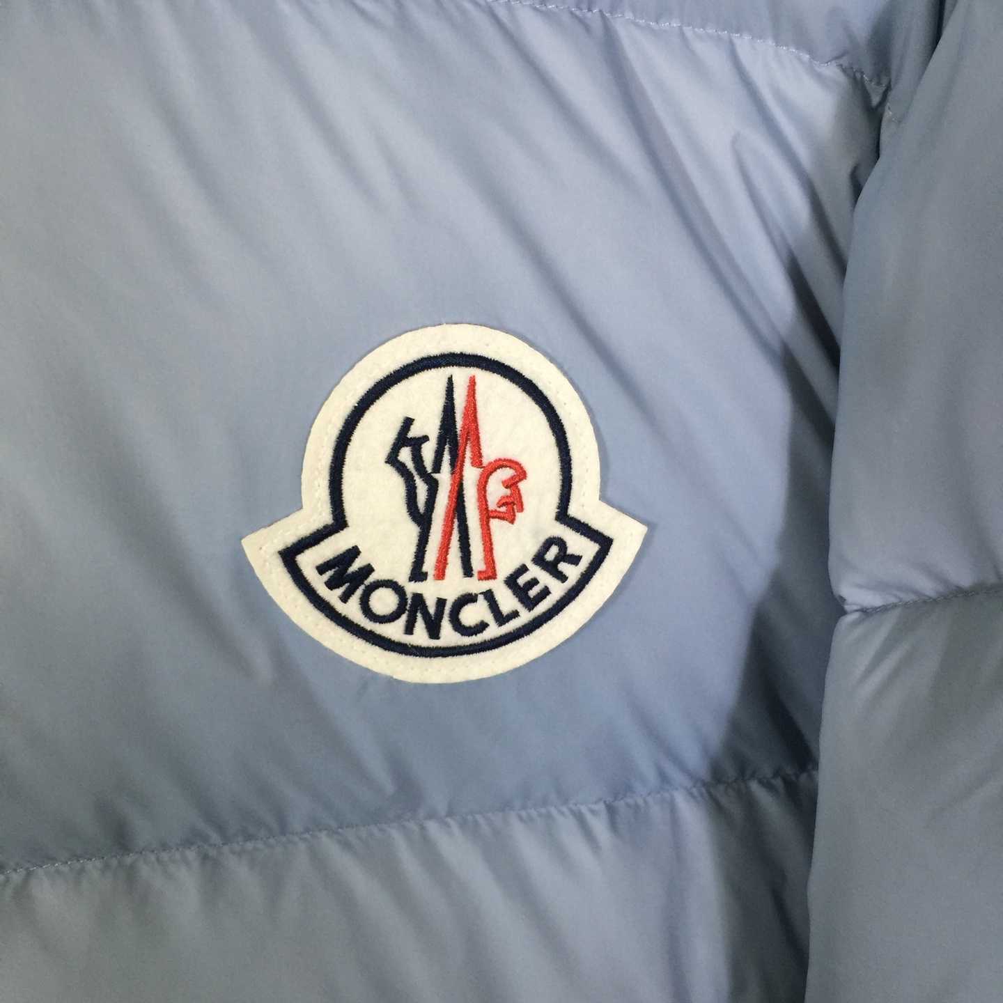 Moncler Blue Citala Short Down Jacket - DopestKickz