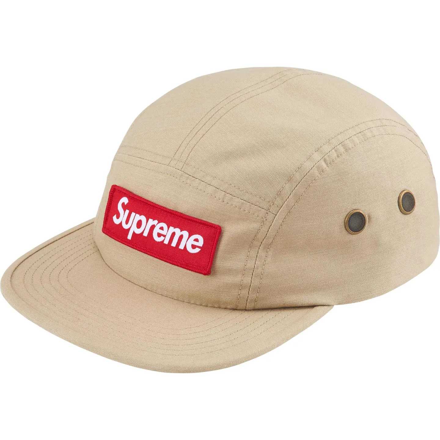 Supreme Military Camp Cap 'Tan' - DopestKickz