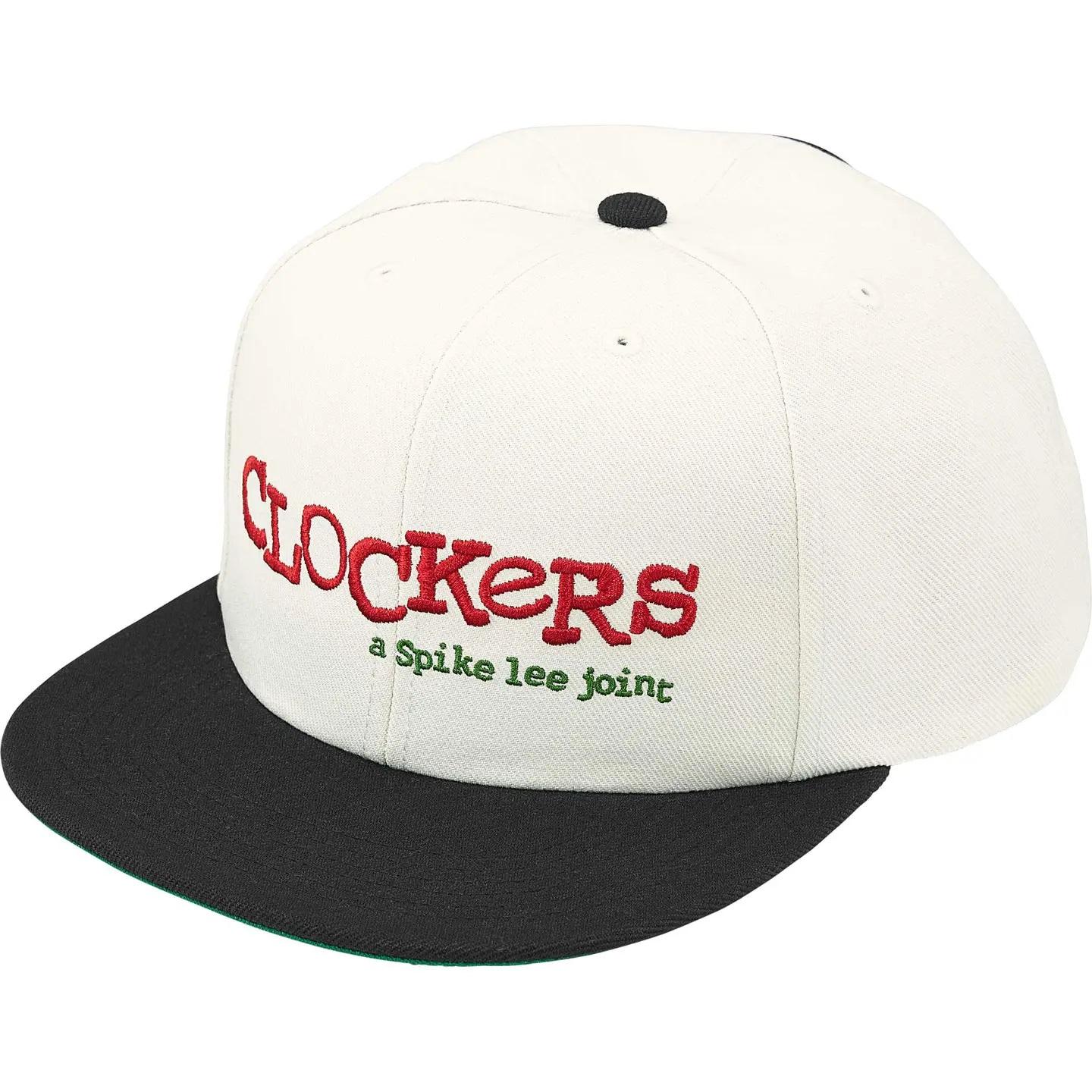 Supreme x 40 Acres Clockers 6-Panel 'White' - DopestKickz