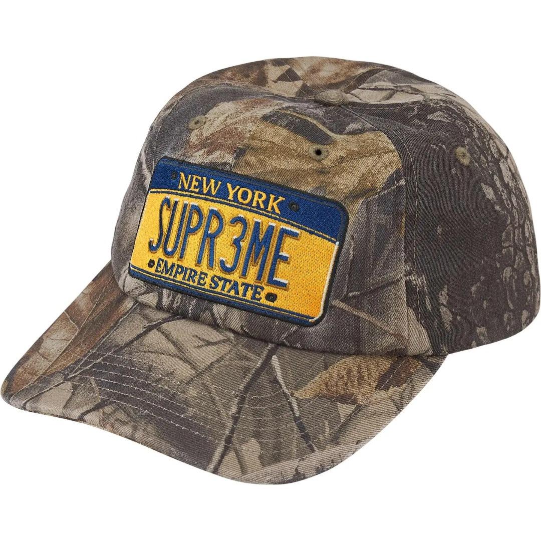 Supreme License Plate 6-Panel 'Realtree Hardwoods Camo' - DopestKickz