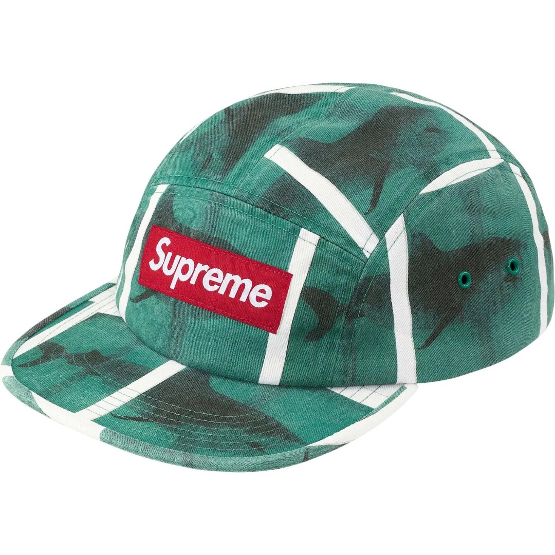 Supreme x Damien Hirst Camp Cap 'White' - DopestKickz