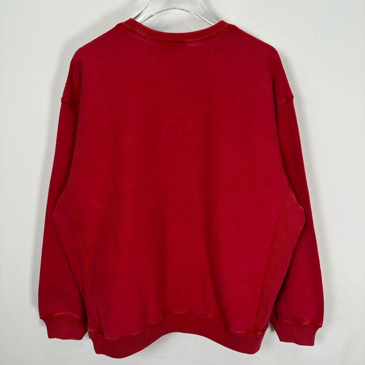 Supreme 25SS Wash Box Logo Crewneck 'red' - DopestKickz