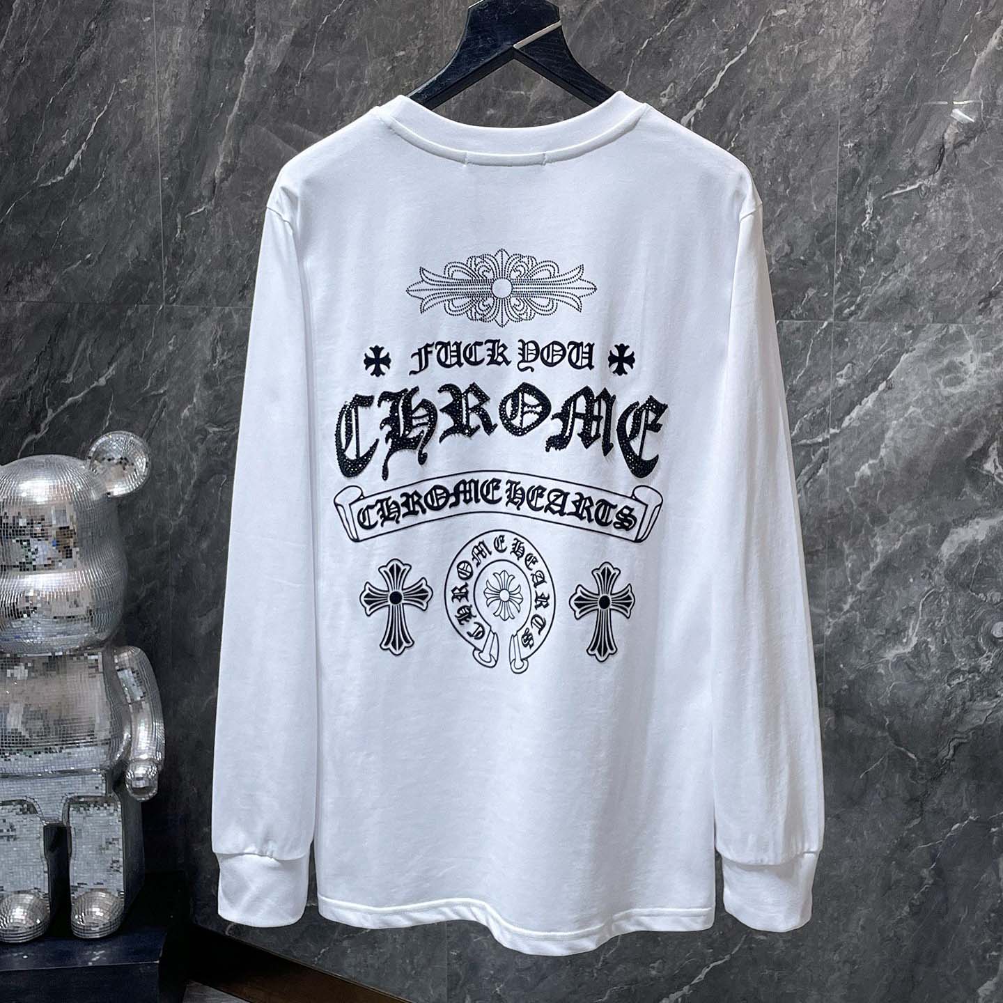 Chrome Hearts Long-sleeve T-shirt  - DopestKickz