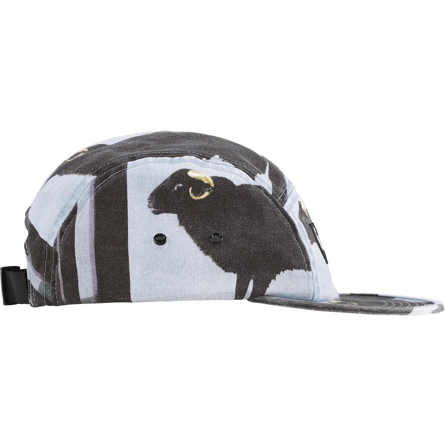 Supreme x Damien Hirst Camp Cap 'Black' - DopestKickz