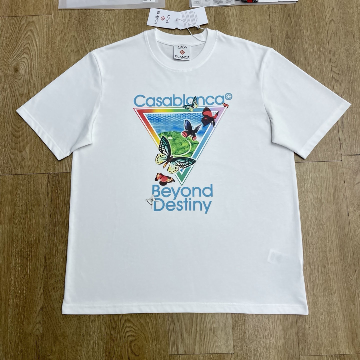 Casablanca Tennis Club Beyond Destiny Short Sleeve T‑Shirt C1132 - DopestKickz