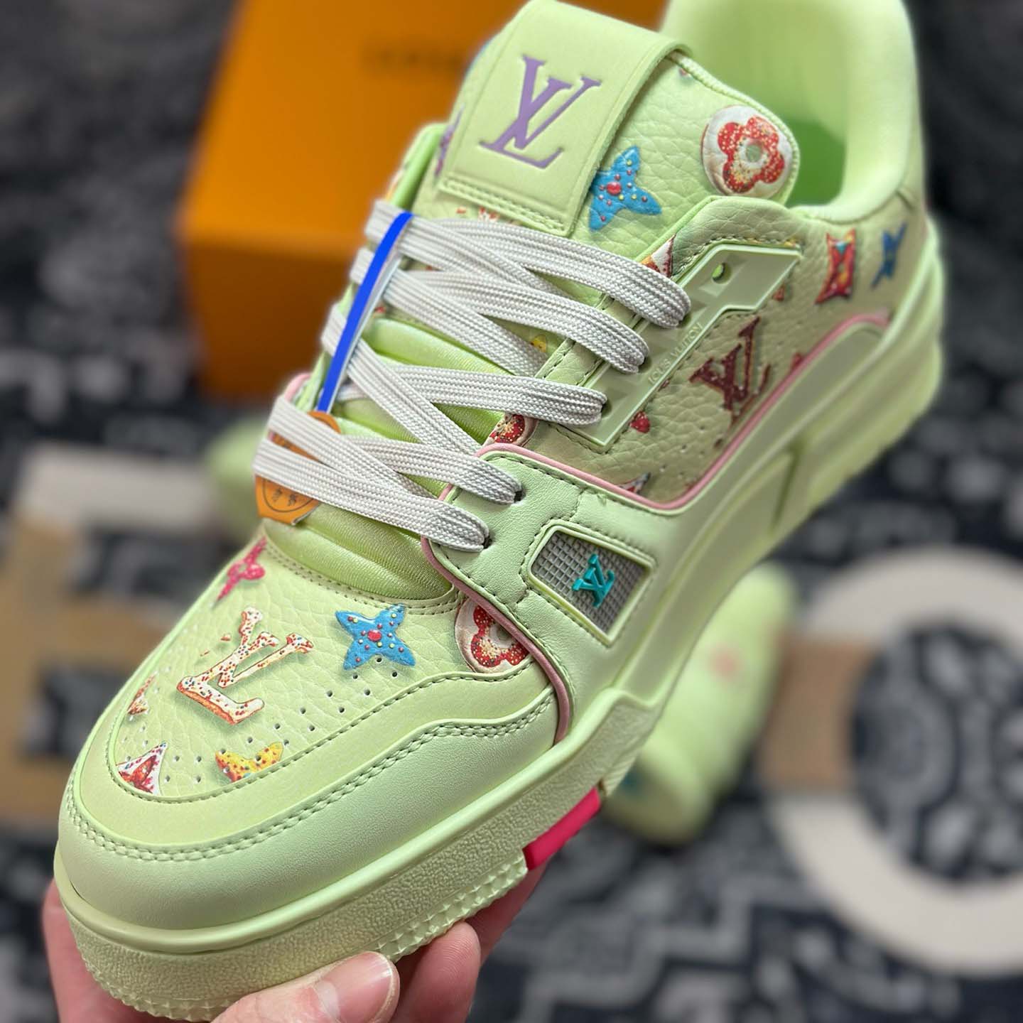Louis Vuitton LV Trainer Sneaker - DopestKickz