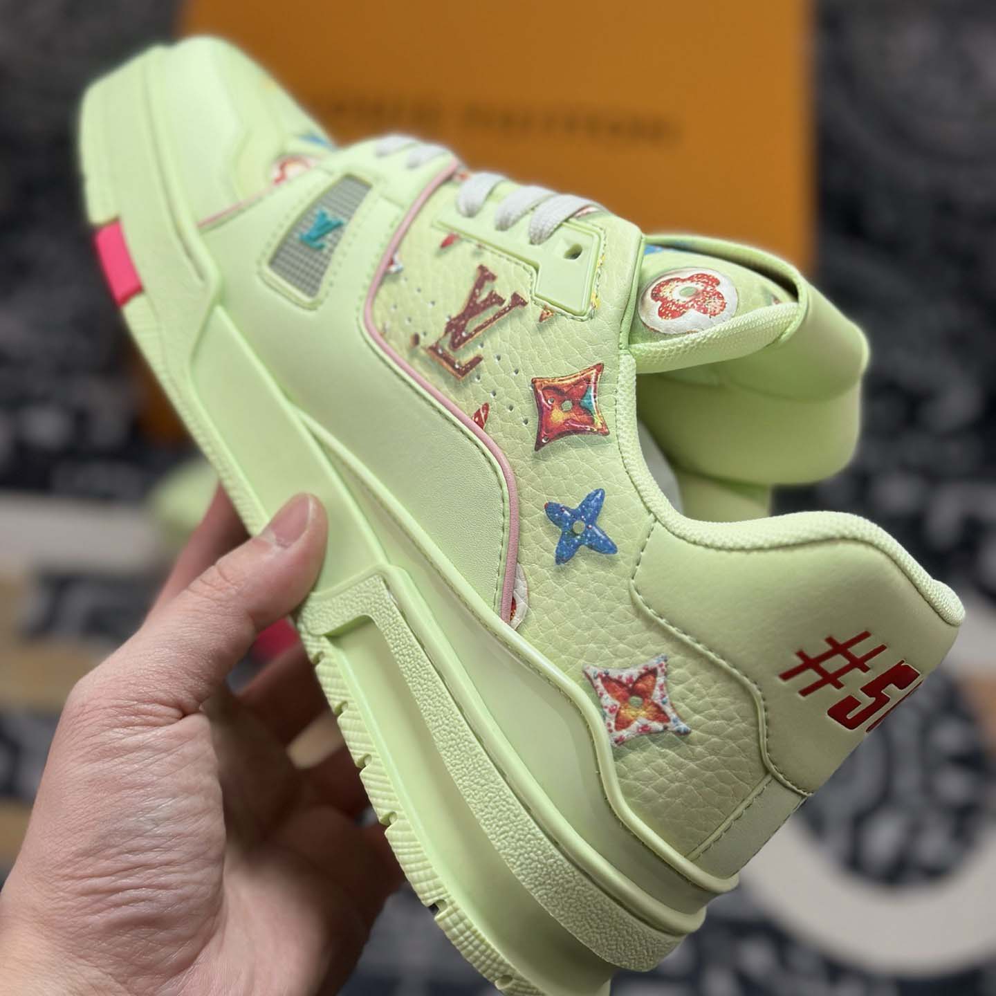 Louis Vuitton LV Trainer Sneaker - DopestKickz