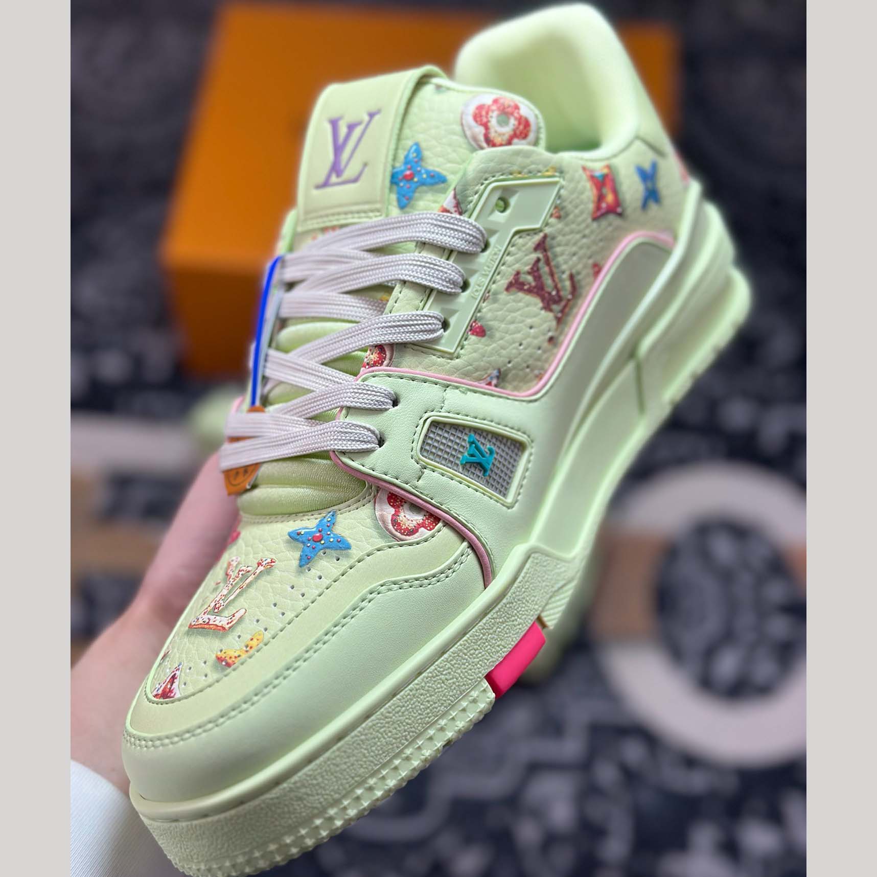 Louis Vuitton LV Trainer Sneaker - DopestKickz