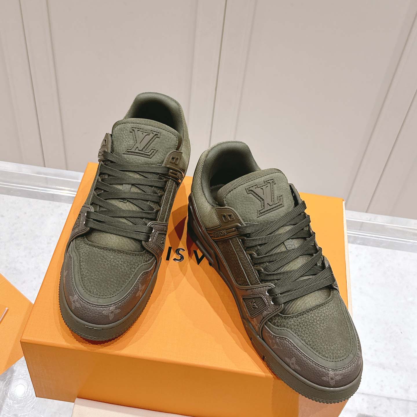 Louis Vuitton LV Trainer Sneaker  1AHA05 - DopestKickz