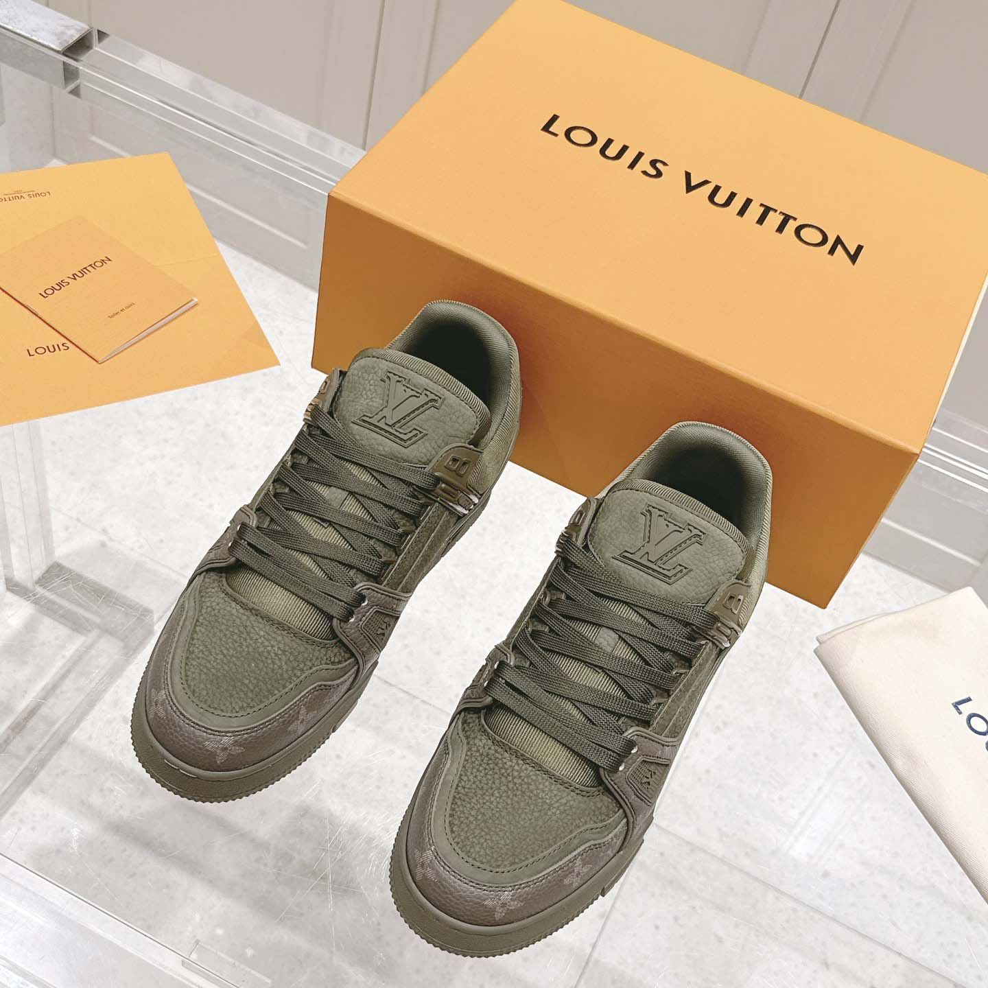 Louis Vuitton LV Trainer Sneaker  1AHA05 - DopestKickz