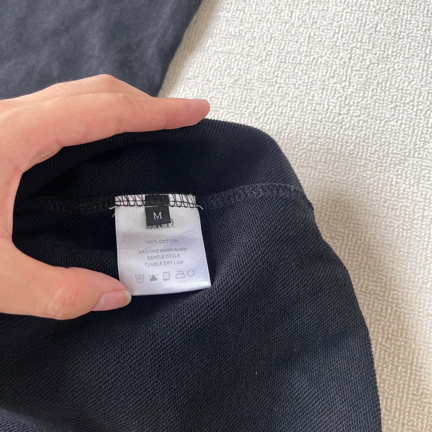 Enfants Riches Déprimés  Madonne Assemblage Zip Up Hoodie 'Faded Black' - DopestKickz