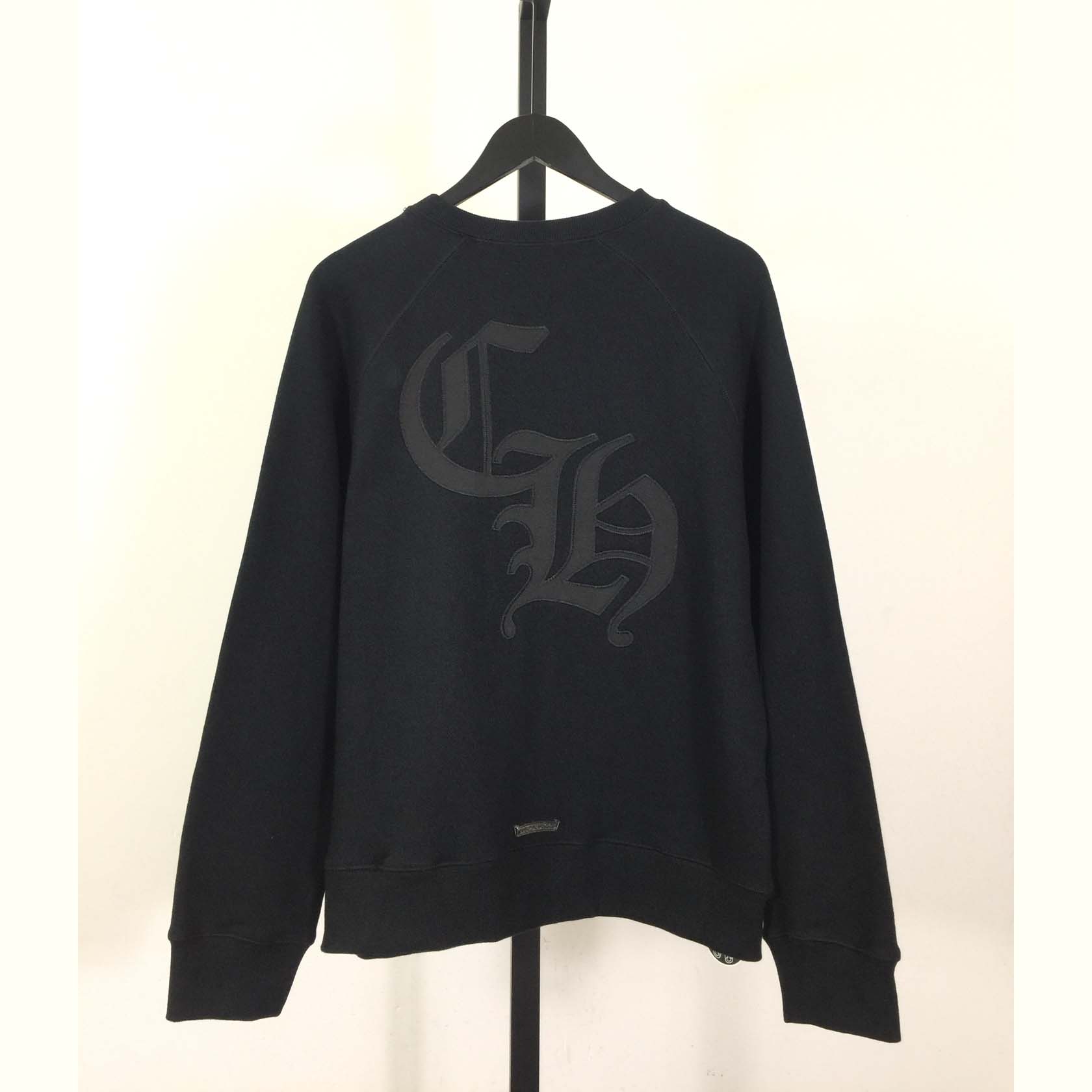 Chrome Hearts Cemetery Cross Crew-neck Sweatshirt - DopestKickz