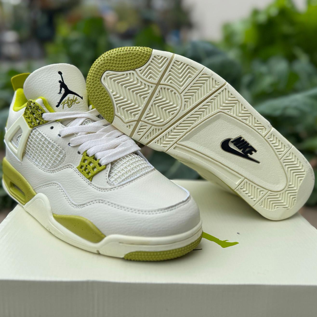 J. Balvin x Jordan Air Jordan 4 Retro 'Lemonade' IW2872-700  - DopestKickz