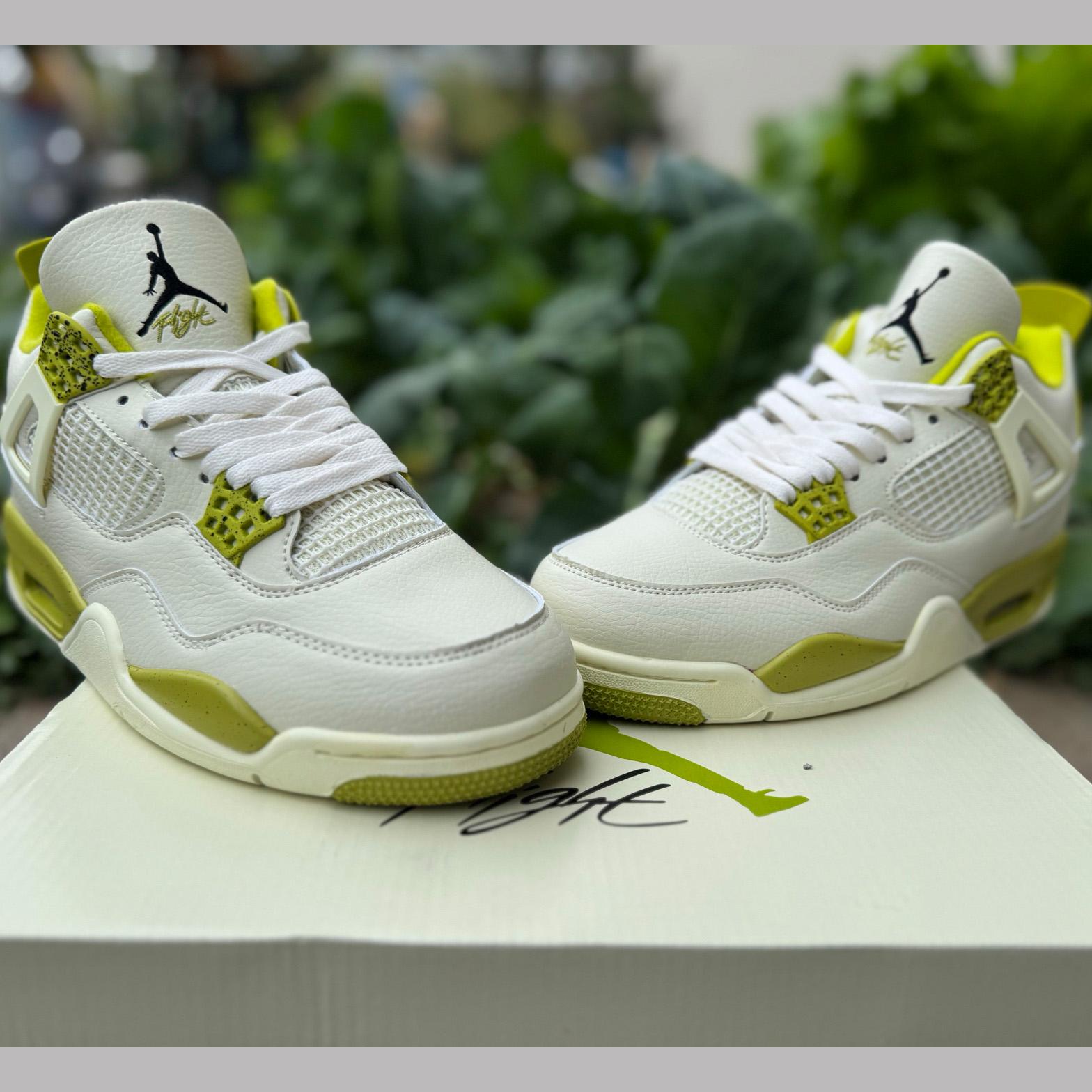 J. Balvin x Jordan Air Jordan 4 Retro 'Lemonade' IW2872-700  - DopestKickz