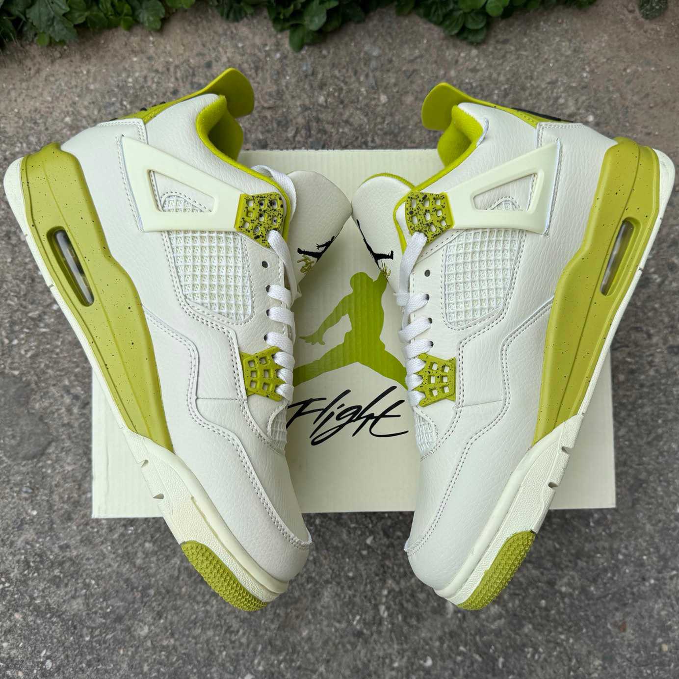 J. Balvin x Jordan Air Jordan 4 Retro 'Lemonade' IW2872-700  - DopestKickz