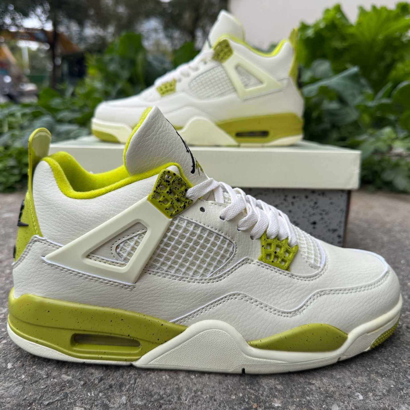 J. Balvin x Jordan Air Jordan 4 Retro 'Lemonade' IW2872-700  - DopestKickz