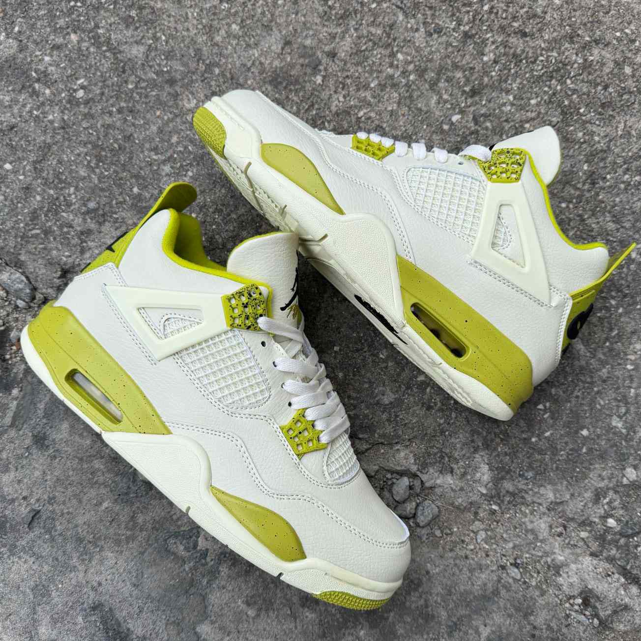 J. Balvin x Jordan Air Jordan 4 Retro 'Lemonade' IW2872-700  - DopestKickz