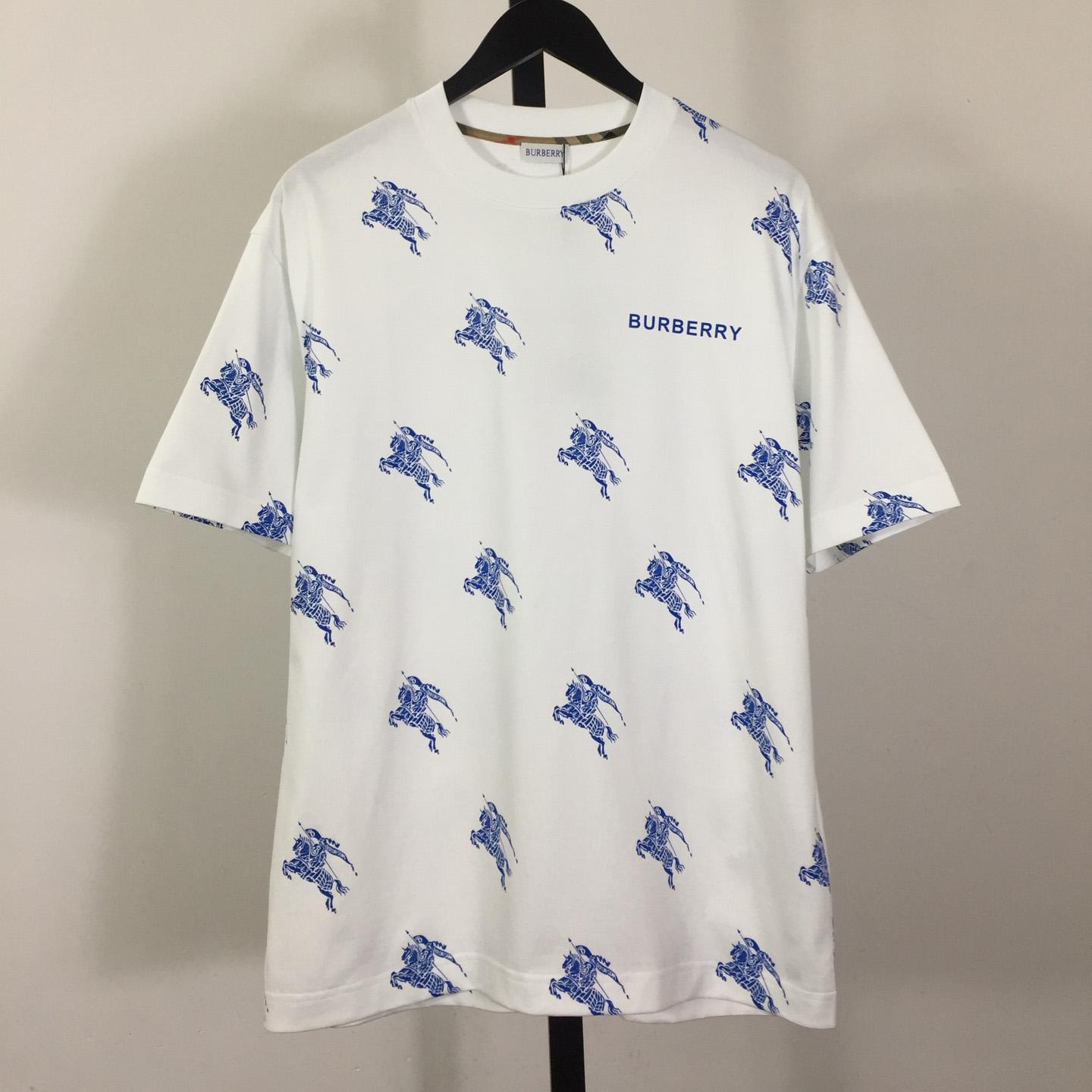 Burberry Logo Cotton T-shirt - DopestKickz