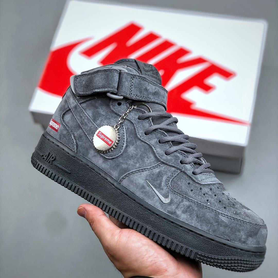  Supreme x Nike Air Force 1  Mid 07      dv0788-002 - DopestKickz