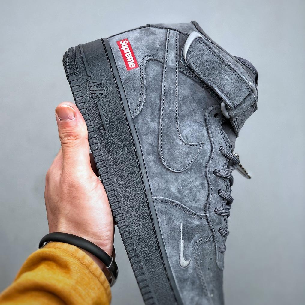  Supreme x Nike Air Force 1  Mid 07      dv0788-002 - DopestKickz