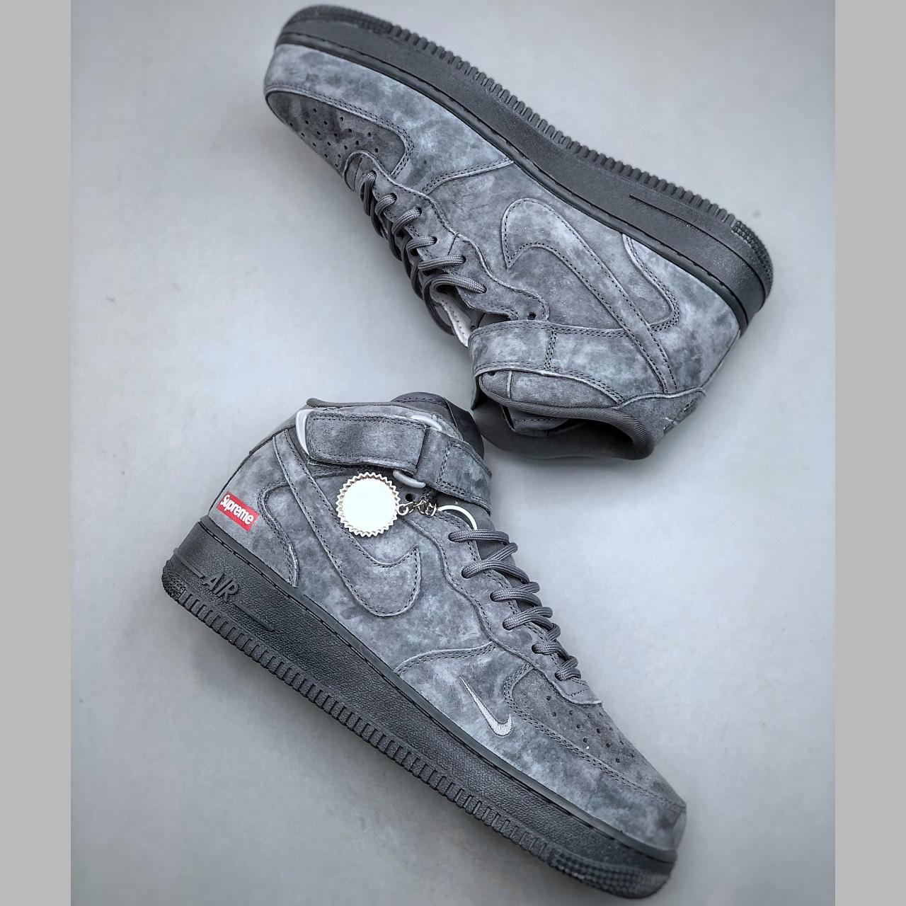  Supreme x Nike Air Force 1  Mid 07      dv0788-002 - DopestKickz