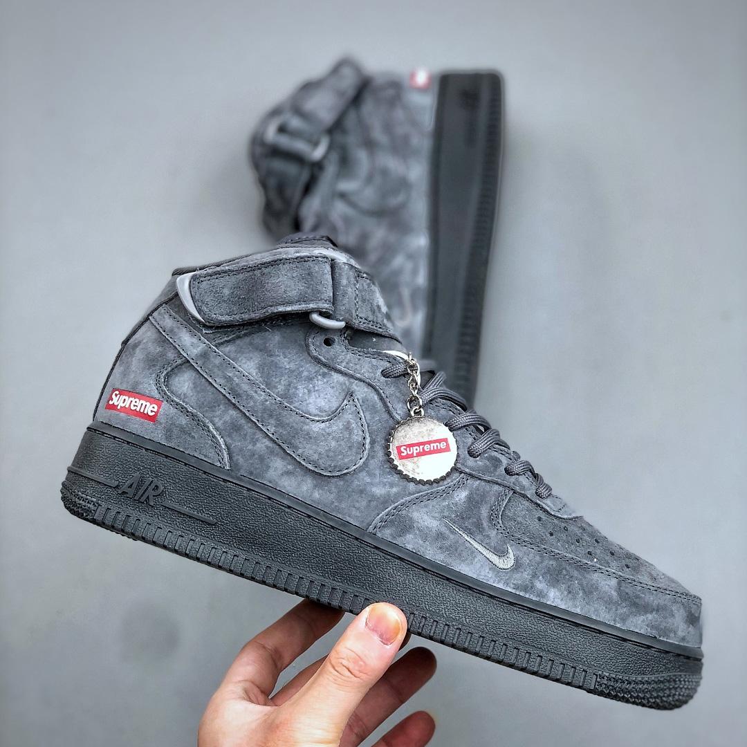  Supreme x Nike Air Force 1  Mid 07      dv0788-002 - DopestKickz
