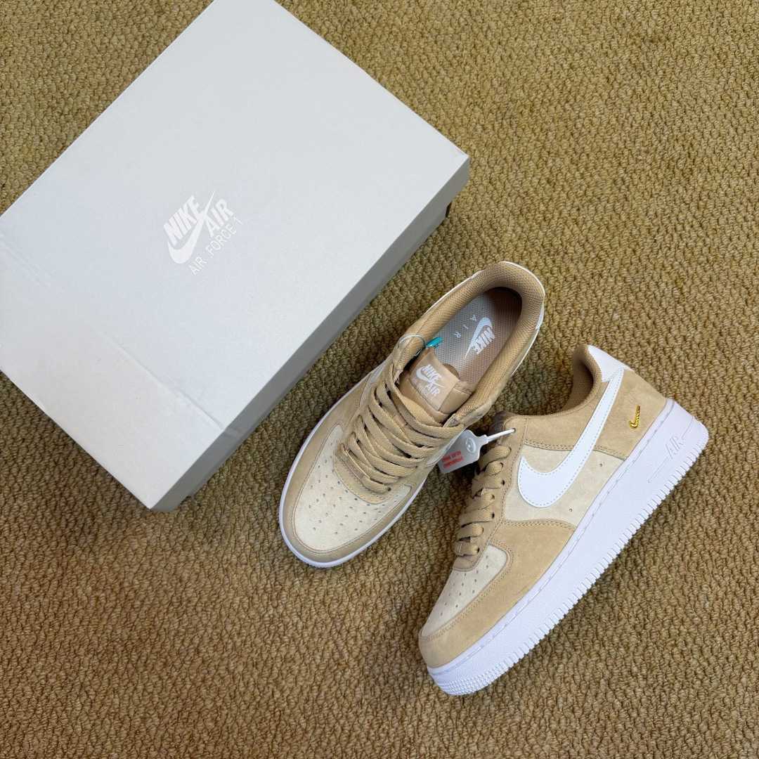 Nike Air Force 1 Low White and yellow IQ9964-200 - DopestKickz