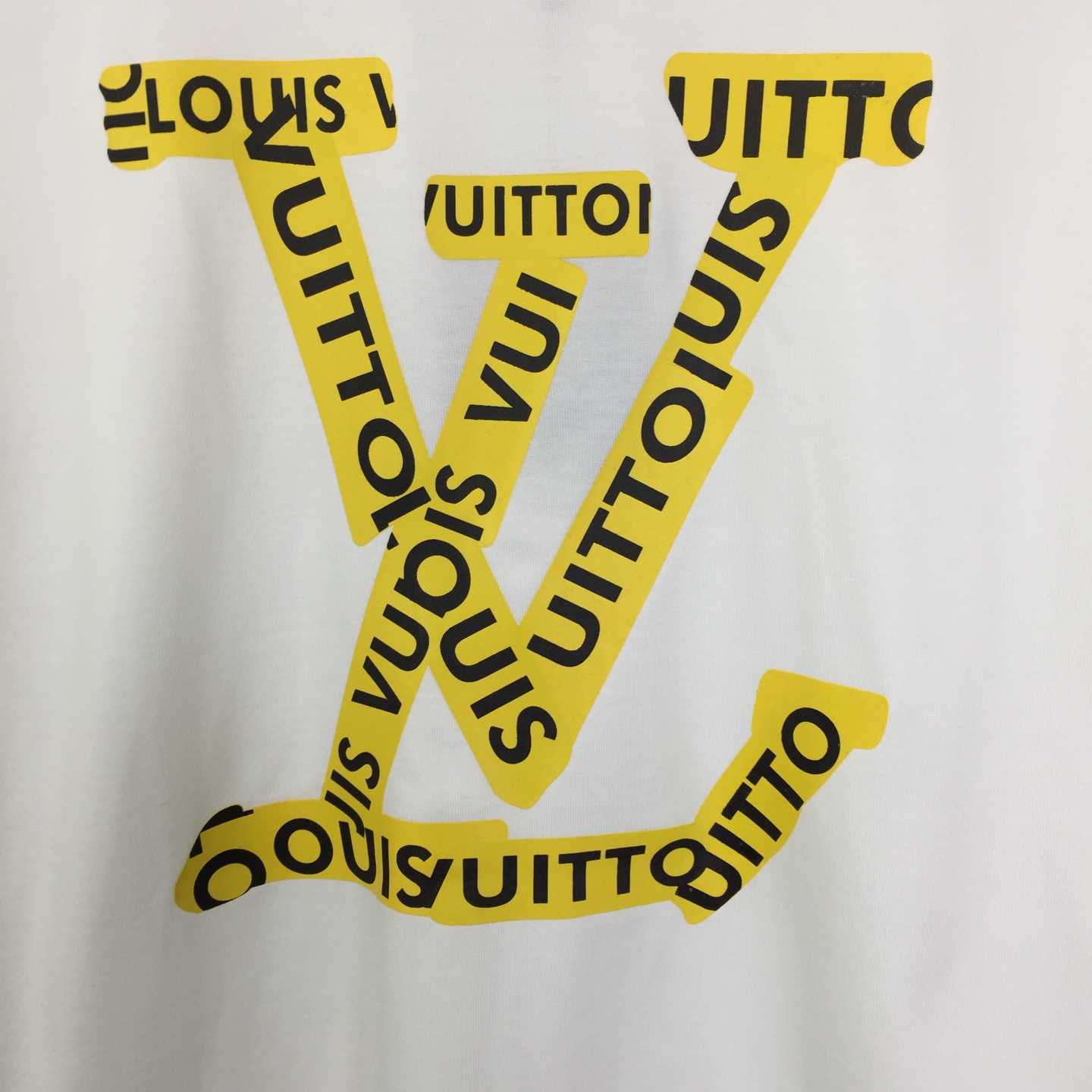 Louis Vuitton Logo Cotton T-Shirt  - DopestKickz