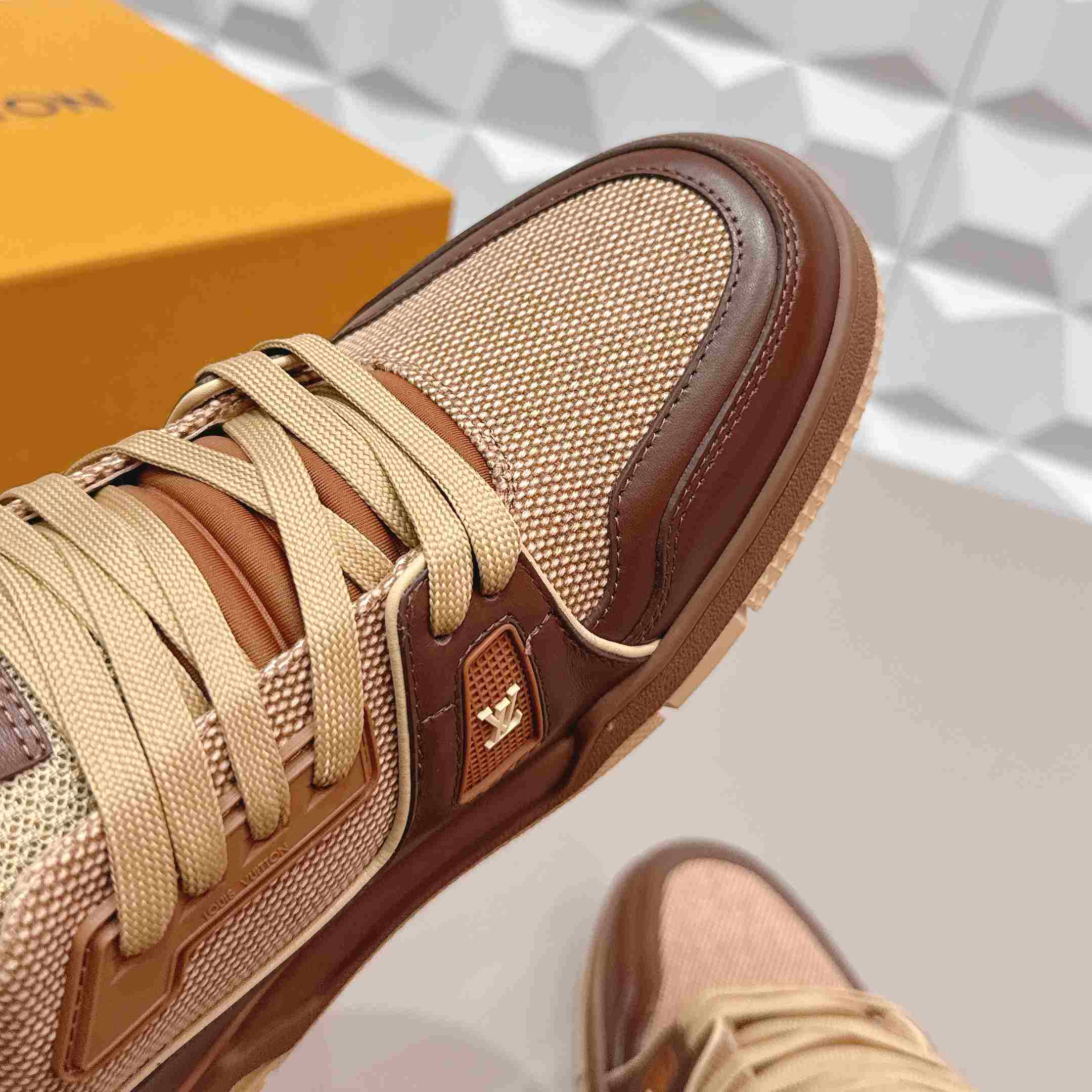 Louis Vuitton Trainer Sneaker 1AJ479 - DopestKickz