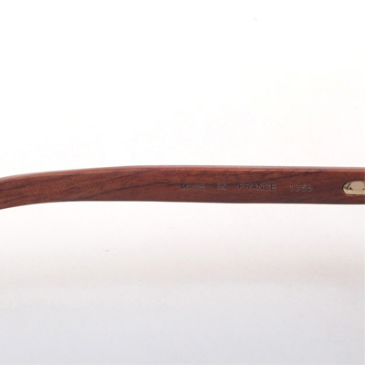 Cartier CT 3524012 Wood Sunglasses In Gold Brown - DopestKickz