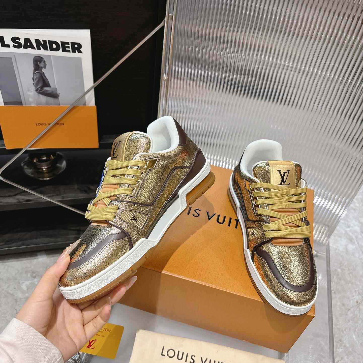 Louis Vuitton LV Trainer Sneaker    1AJA14 - DopestKickz