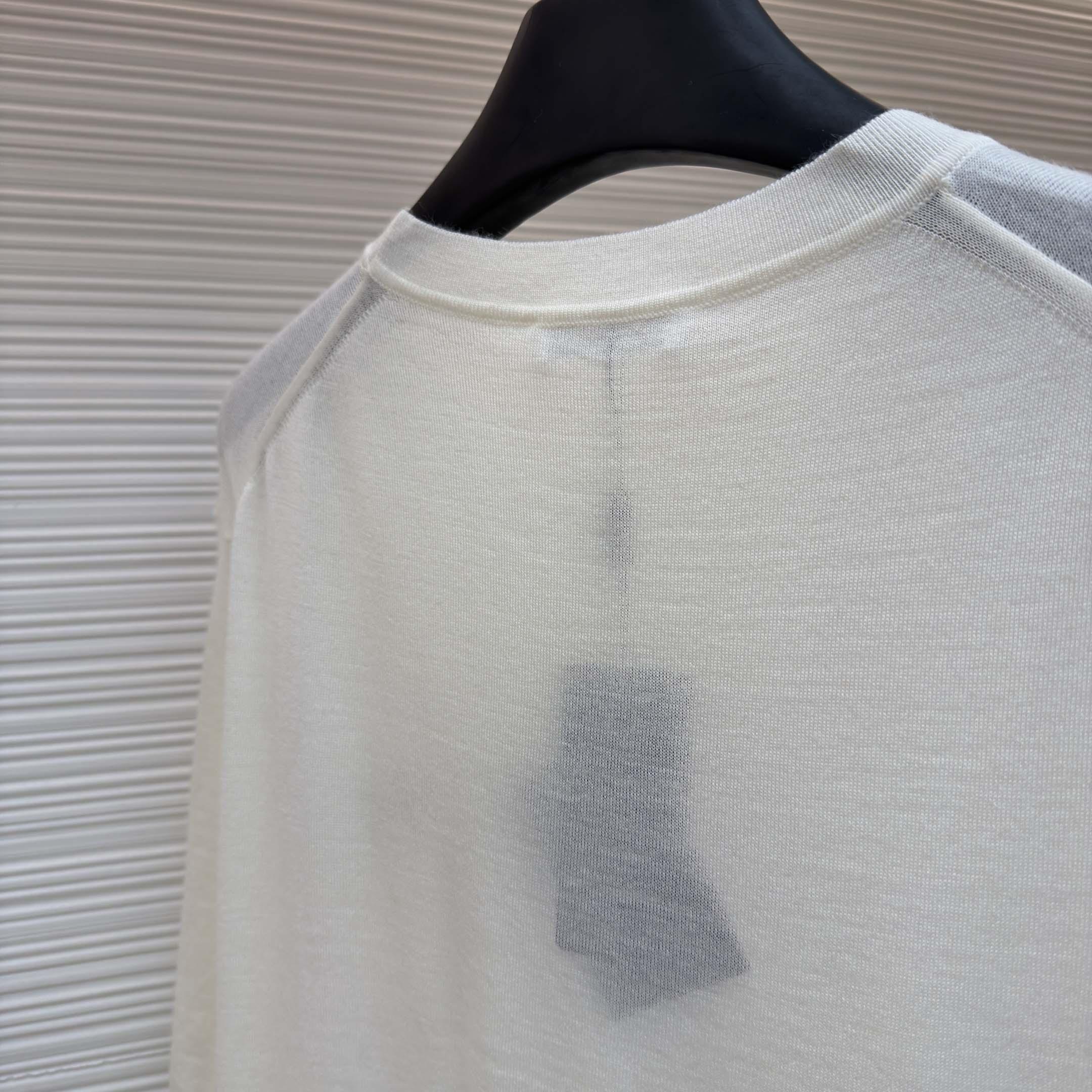 Prada Superfine Wool Crew-neck Sweater - DopestKickz