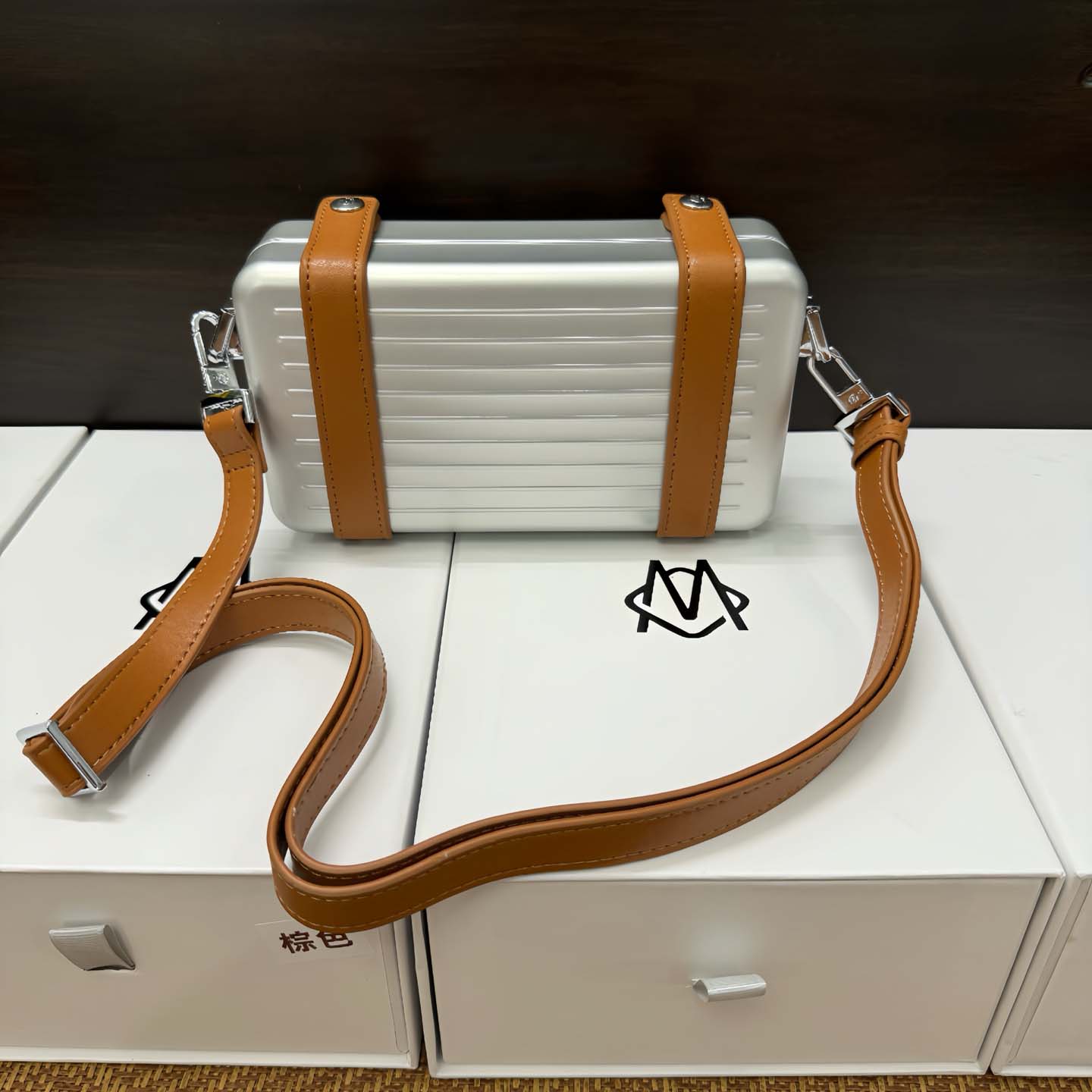 Rimowa Personal Aluminum Cross-Body Bag - DopestKickz