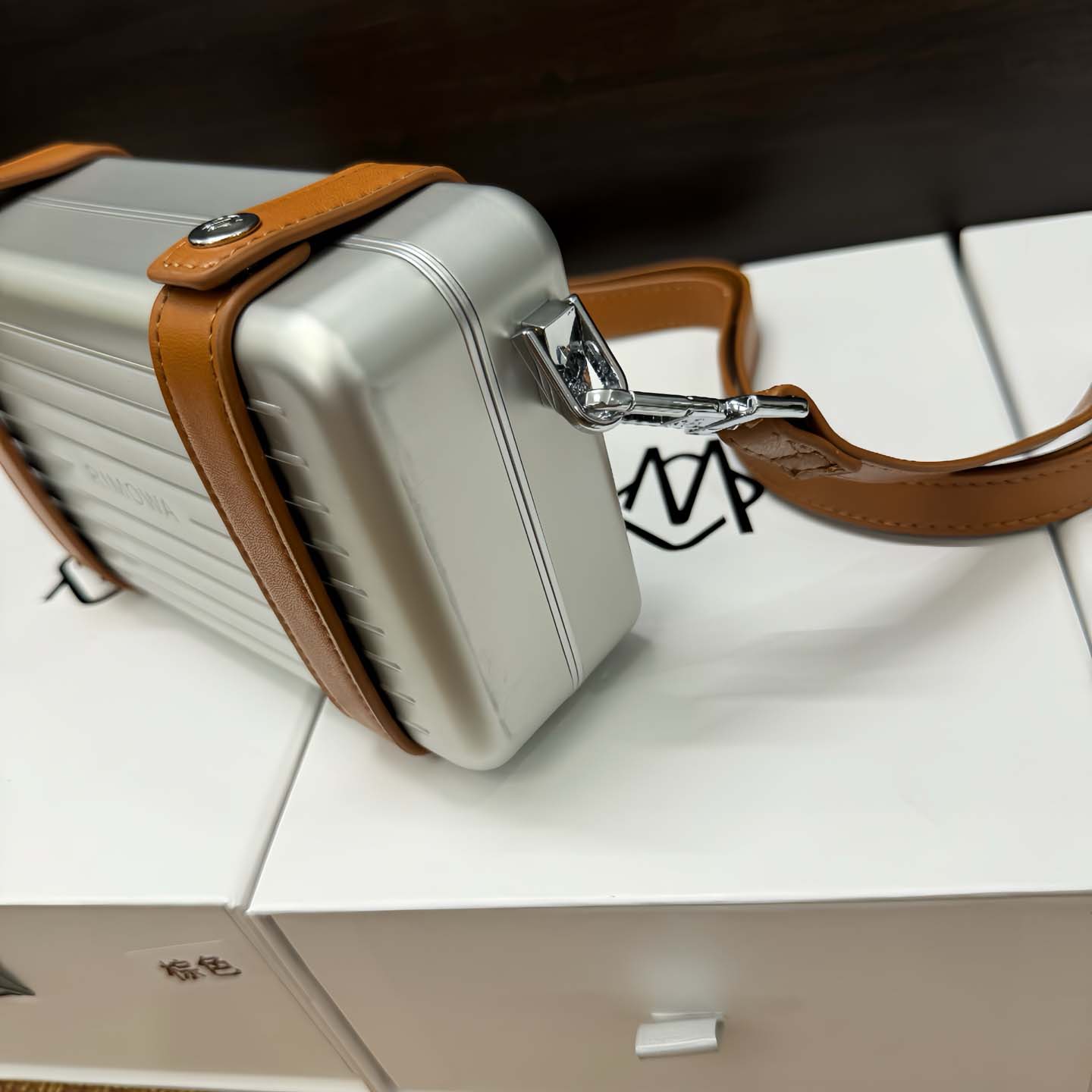 Rimowa Personal Aluminum Cross-Body Bag - DopestKickz