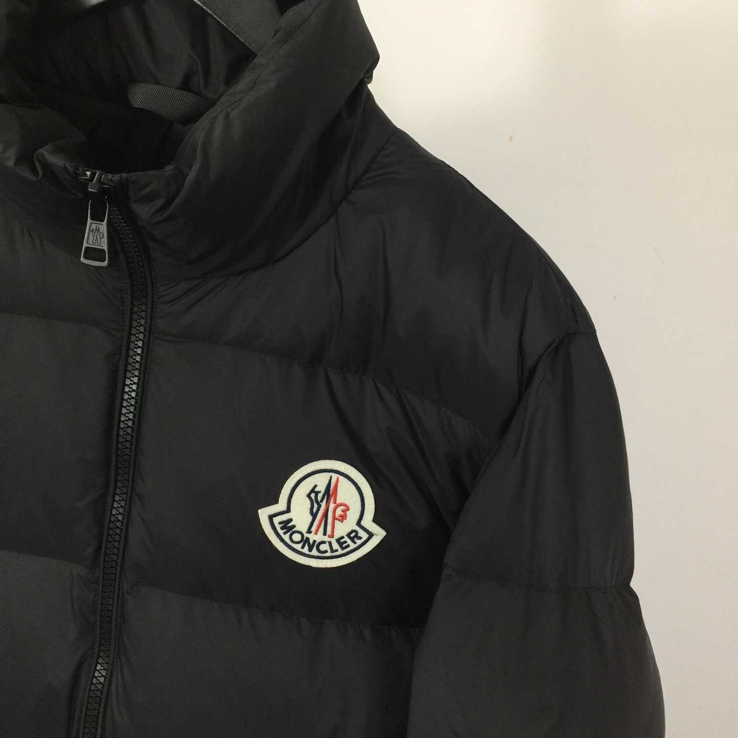 Moncler Black Citala Short Down Jacket - DopestKickz
