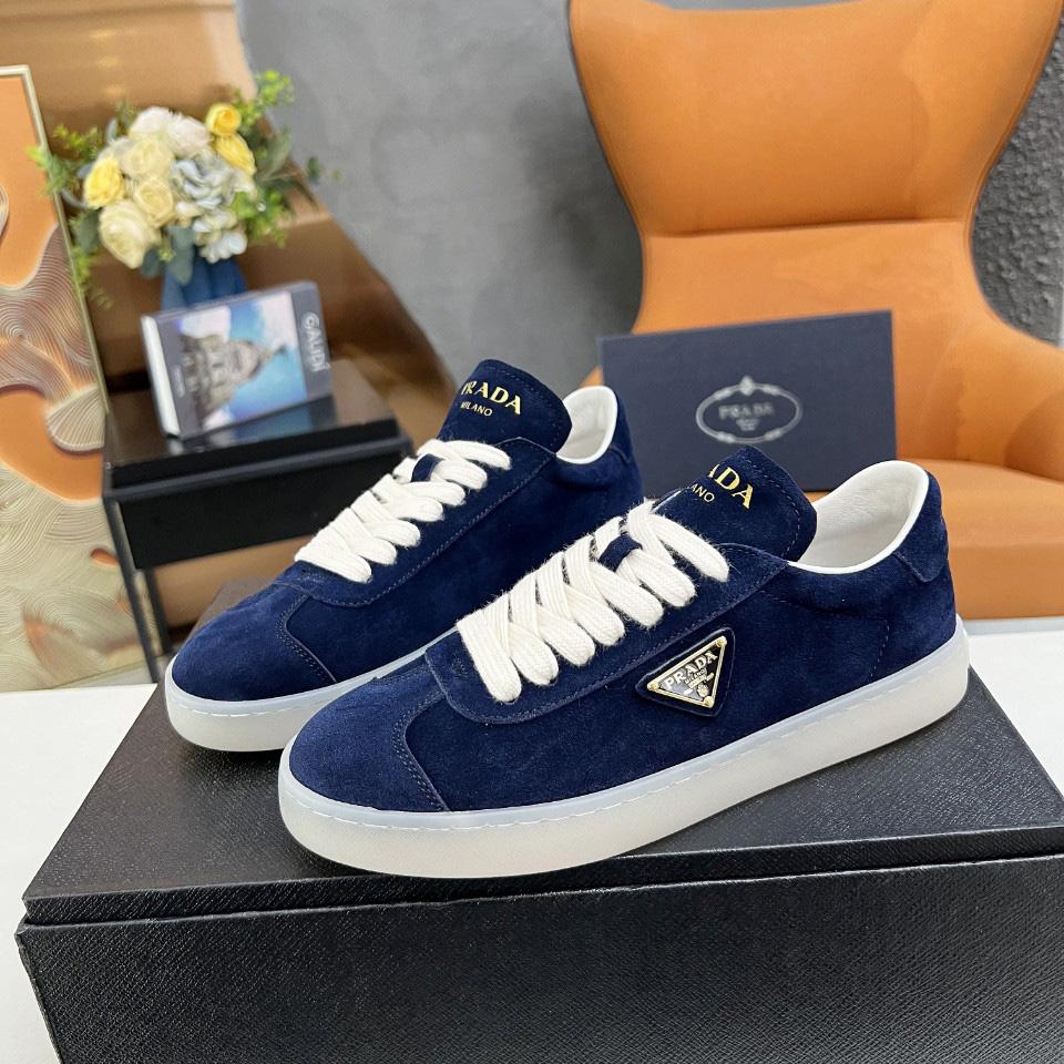 Prada Lane Suede Sneakers - DopestKickz