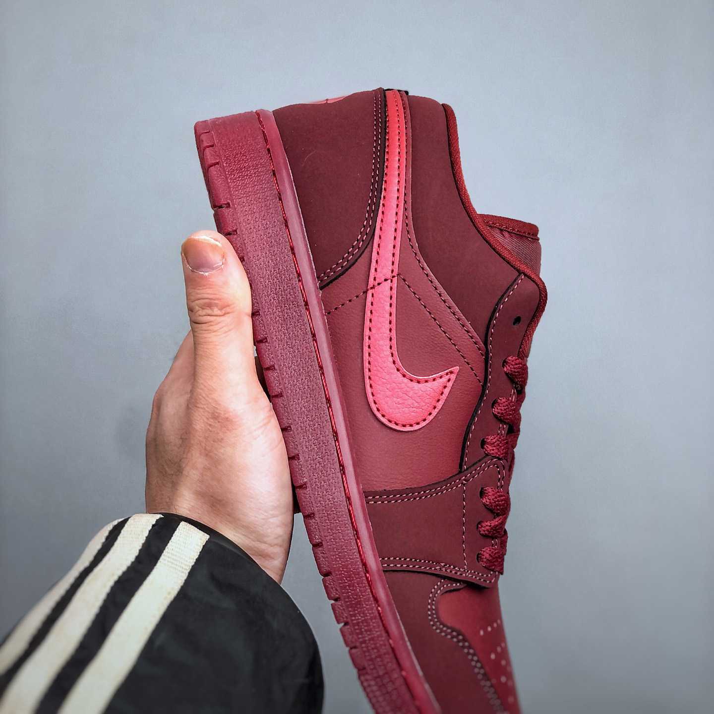 Air Jordan 1 Low  In Team Red/Sierra Red IB7012-600  - DopestKickz