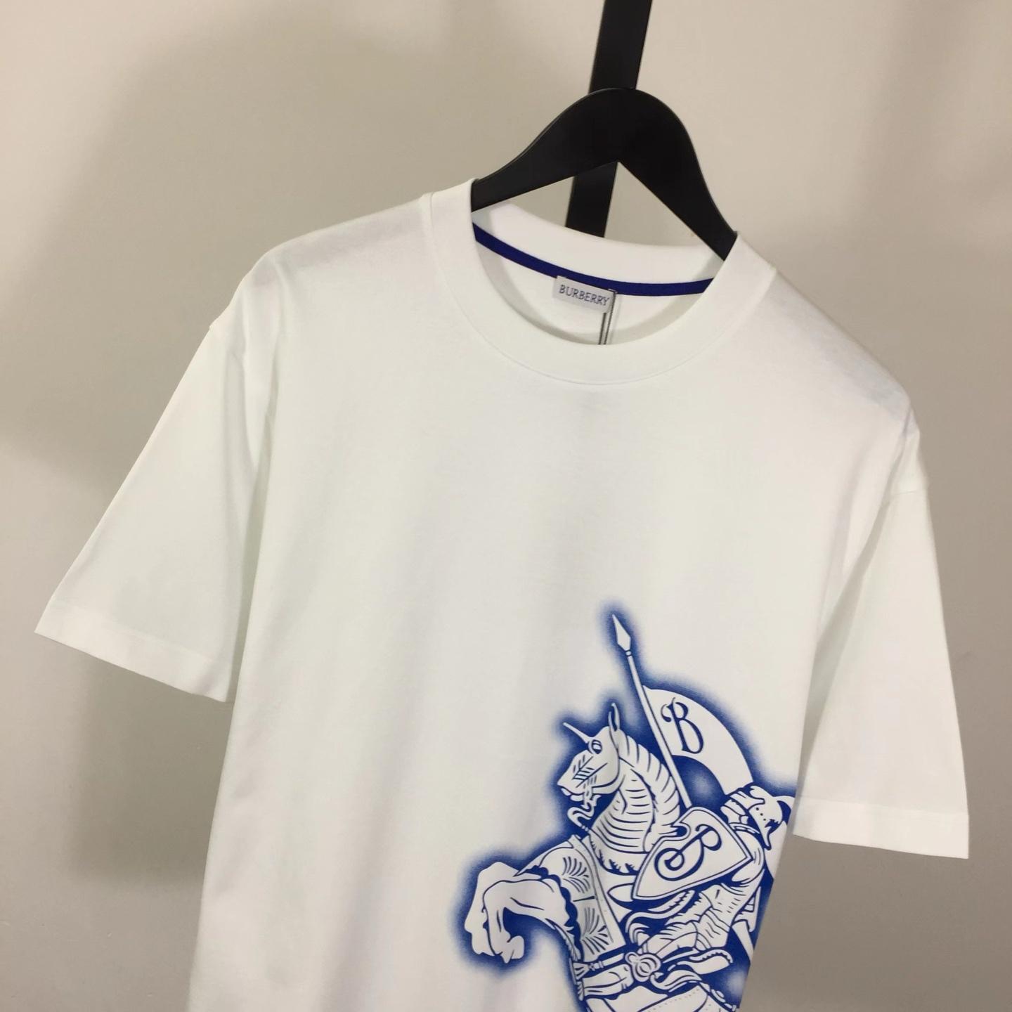 Burberry Logo Cotton T-shirt - DopestKickz