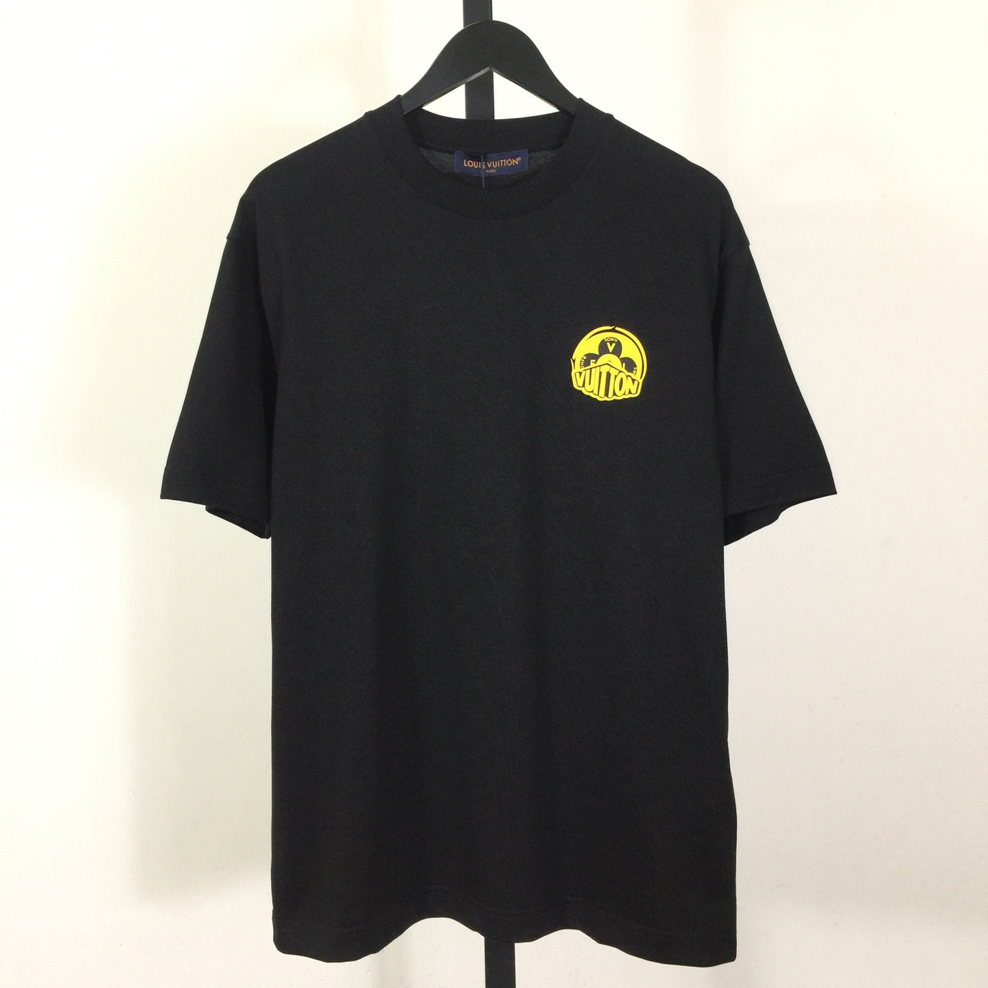 Louis Vuitton T-shirt With Yellow Graphic Logo - DopestKickz