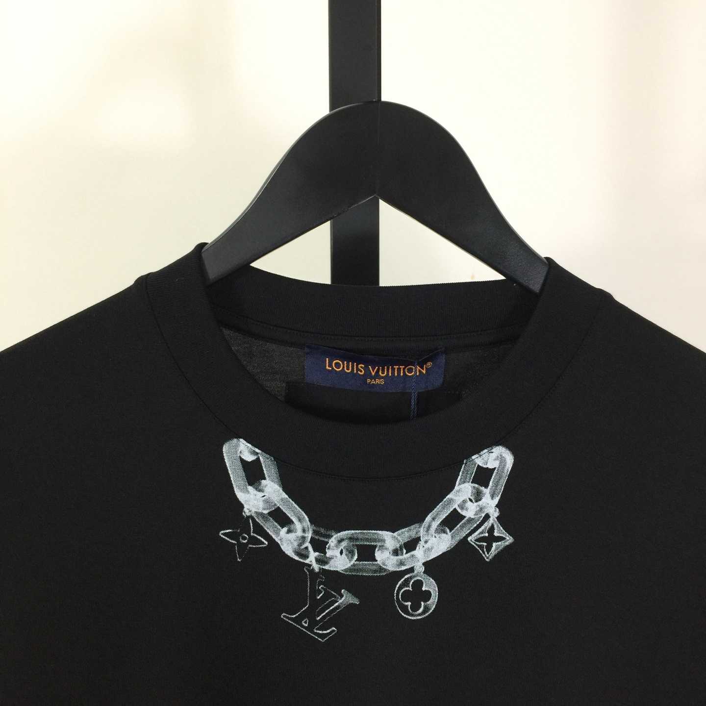 Louis Vuitton Chain Detail T-Shirt  - DopestKickz